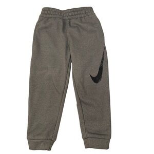Nike Dri-Fit Toddler Jogger Sweatpants Gray 2T (1–2 Years) Unisex Logo Swoosh